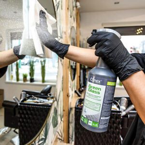 Alternative view of CLINEX GREEN GLASS