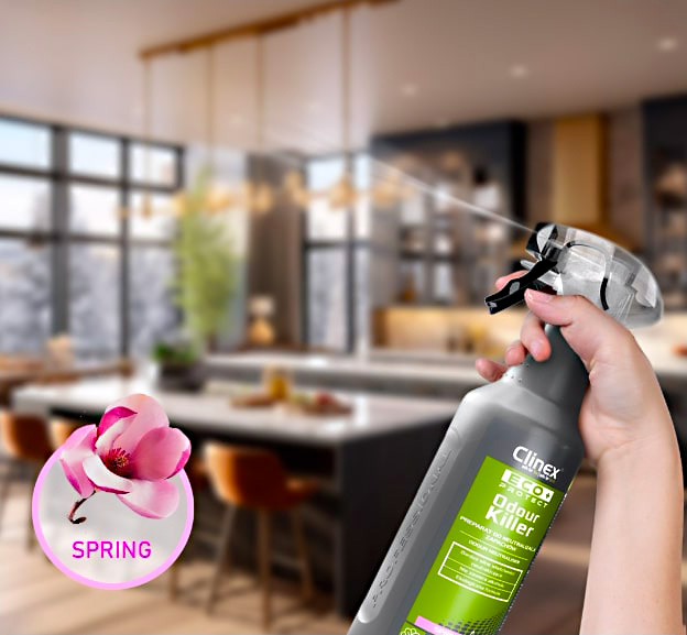 firmy kancelare Clinex Eko Protect Odour Killer Spring